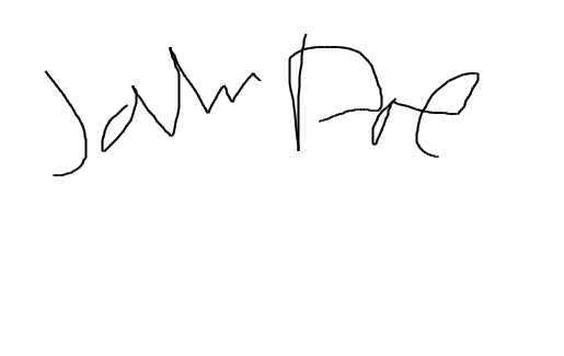 No Signature